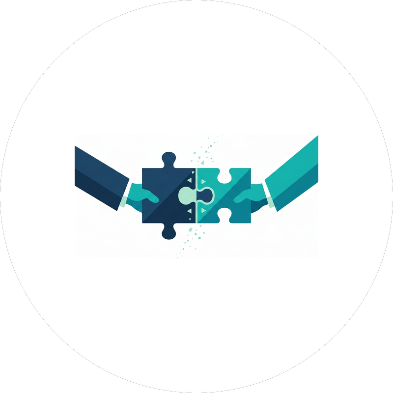 Partnership handshake